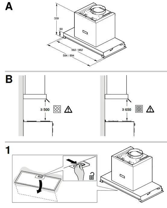 Balay 3BD896MN Decorative Hood - fig