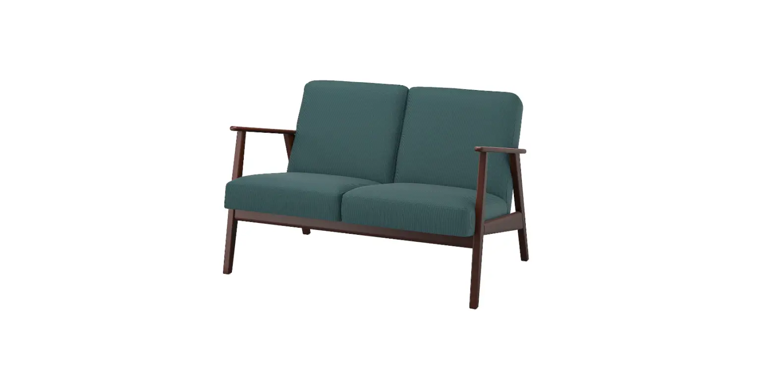 Aa Ekenäset 2 Seat Sofa Kelinge Grey Turquoise Instructions Aa Ekenäset 2 Seat Sofa Kelinge Grey Turquoise Instructions