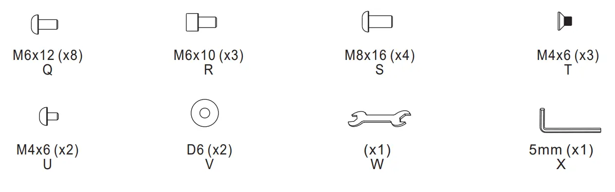 Accessories Included