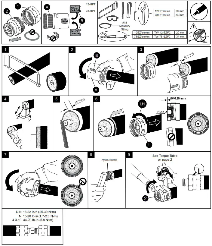 COMMSCOPE 540 EZfit Connectors - overview 1