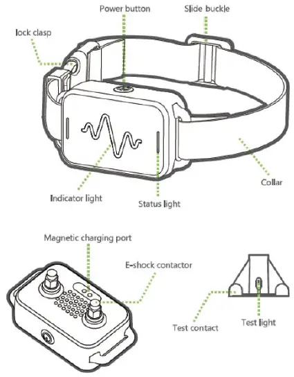 YCOEV-RC06-Remote-Dog-Training-Collar-FIG-8