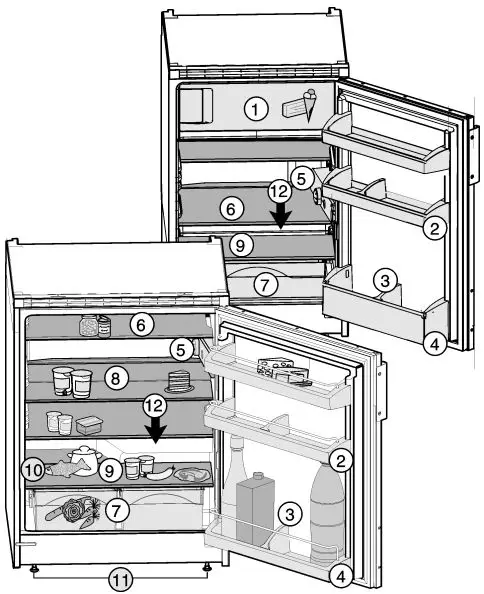 LIEBHERR UK1720 Base Unit Fridge-fig2