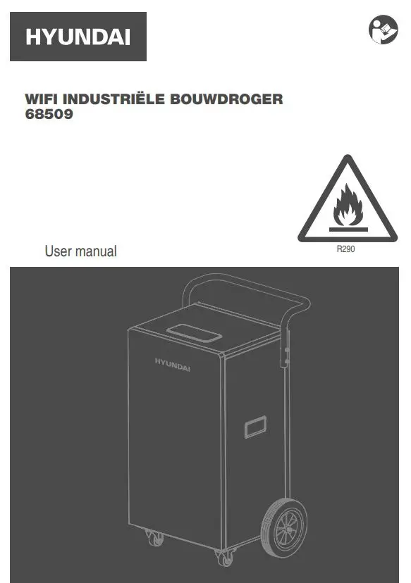 HYUNDAI 68509 Wifi Industrial Construction Dryer User Manual