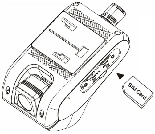 amber connect AVC410 Vision C410 Dual 4G Telematics HD Dashcam with Driver Monitoring - SIM card