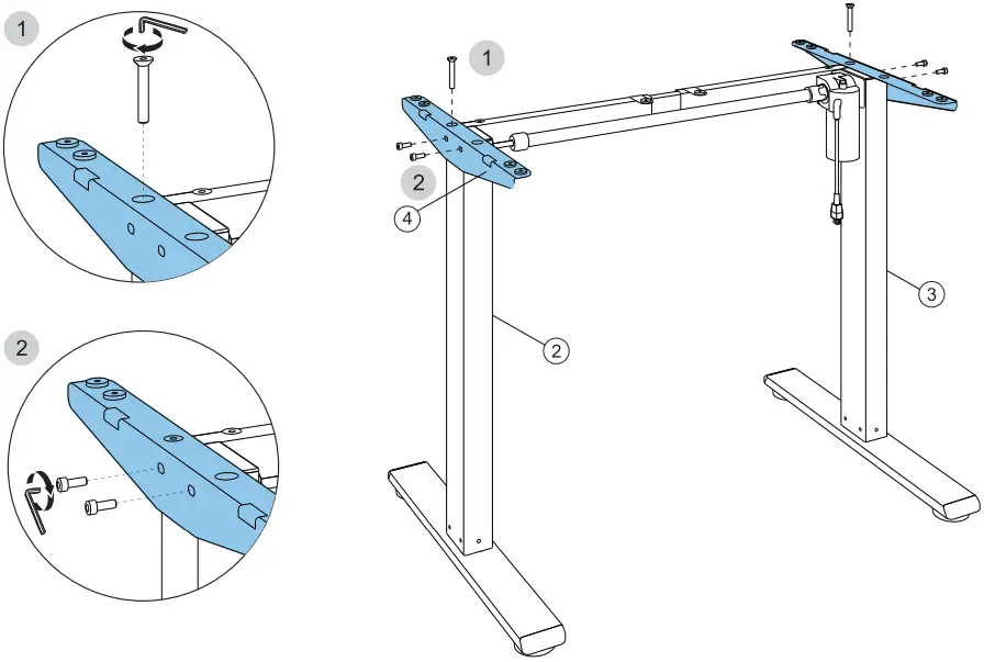 FLEXISPOT EG1-42W Electric Height Adjustable S5