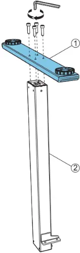 FLEXISPOT EG1-42W Electric Height Adjustable Standing A1