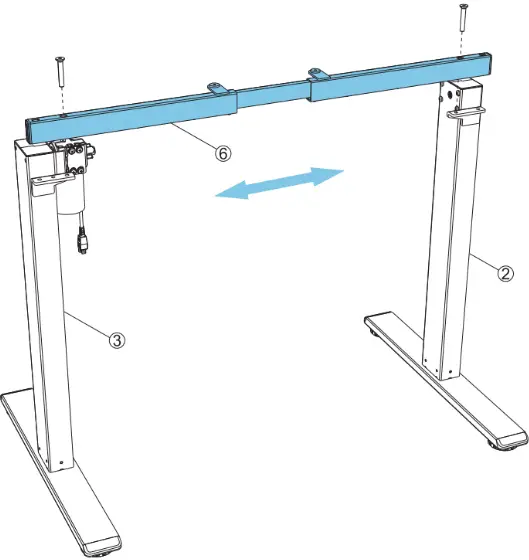 FLEXISPOT EG1-42W Electric Height Adjustable Standing A7