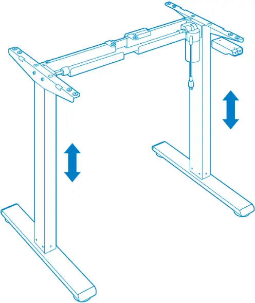 FLEXISPOT EG1-42W Electric Height Adjustable Standing Desk A1