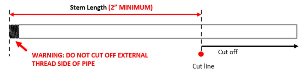 HOLOPHANE HLDMPS Pendant Stem Mount Cylinder - Figure 11
