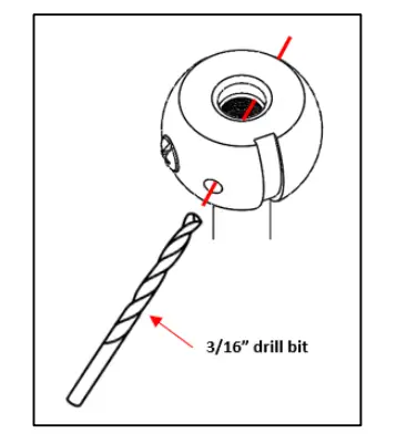 HOLOPHANE HLDMPS Pendant Stem Mount Cylinder - Figure 21