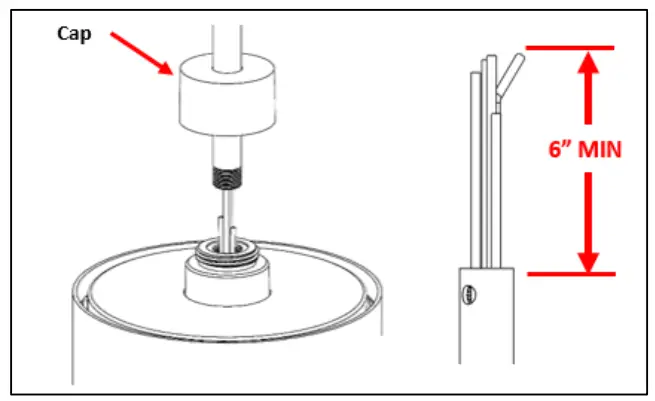 HOLOPHANE HLDMPS Pendant Stem Mount Cylinder - Figure 23