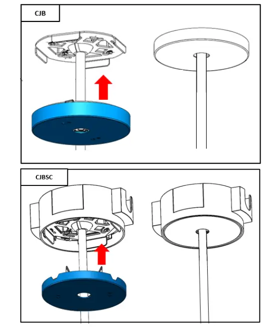 HOLOPHANE HLDMPS Pendant Stem Mount Cylinder - Figure 33