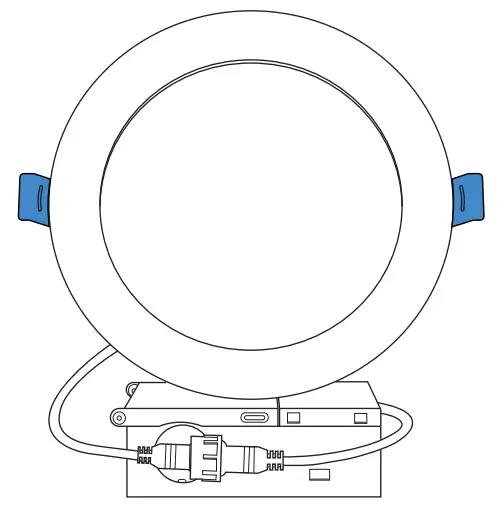 DERUCE LUM DVCL-153PR Ultra Thin LED Recessed Ceiling Light