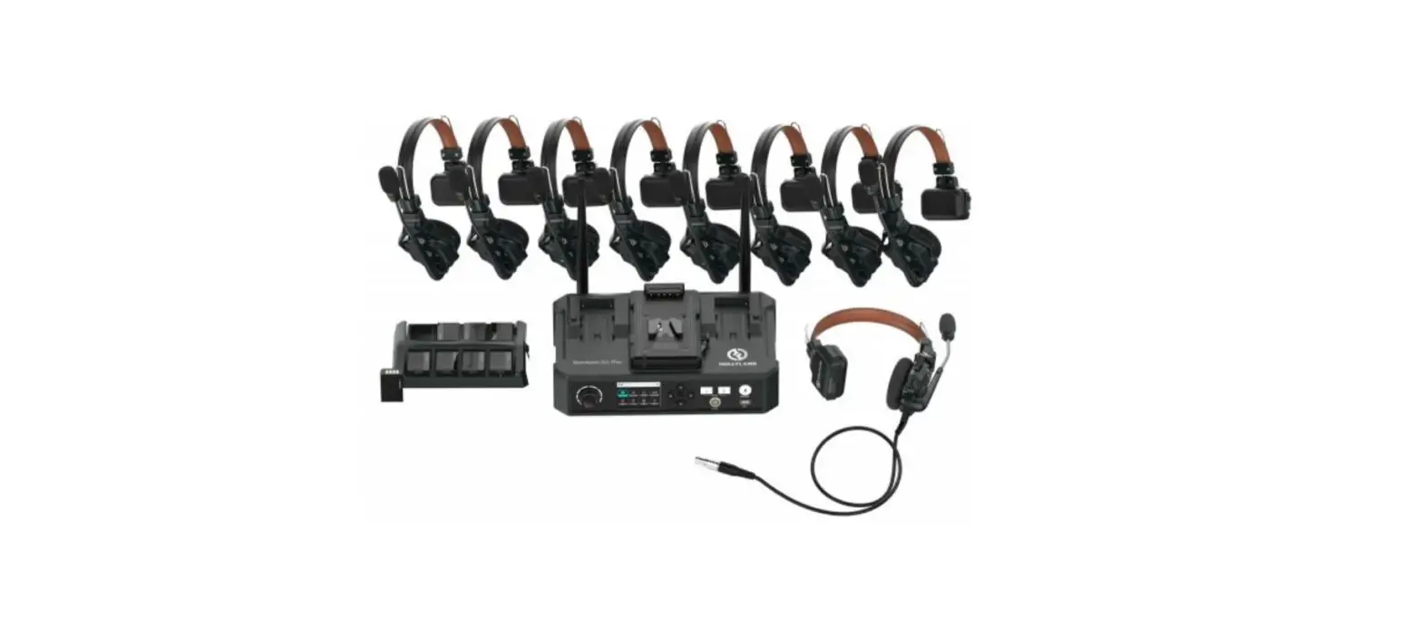 Hollyland Solidcom C1 Pro Full Duplex Wireless Intercom With 8 Headsets And Hub User Manual