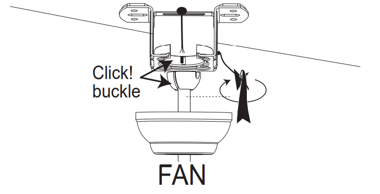 YUHAO 1137 Ceiling Fan - FAN