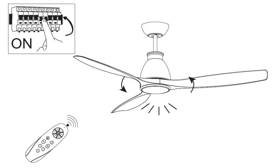 YUHAO 1137 Ceiling Fan - ceiling