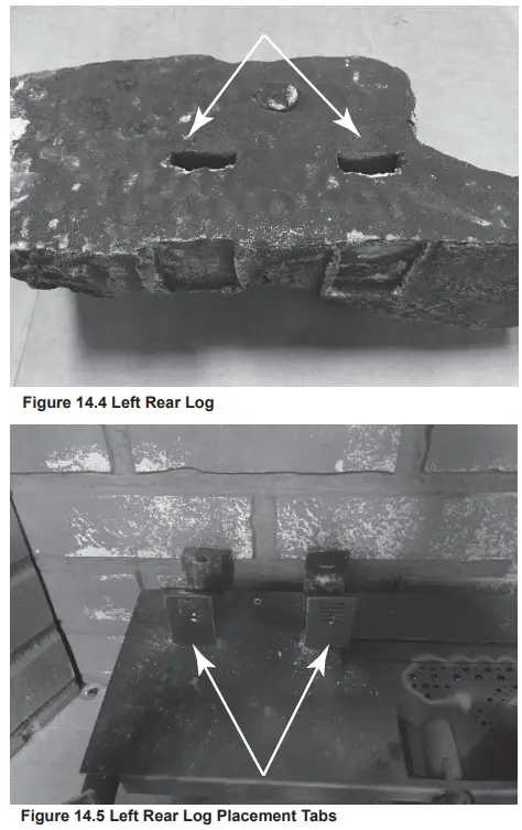 HEARTH HOME RBV4236IH Majestic 42 Reveal Traditional B-Vent Open Hearth Gas Fireplace - Firebox 5