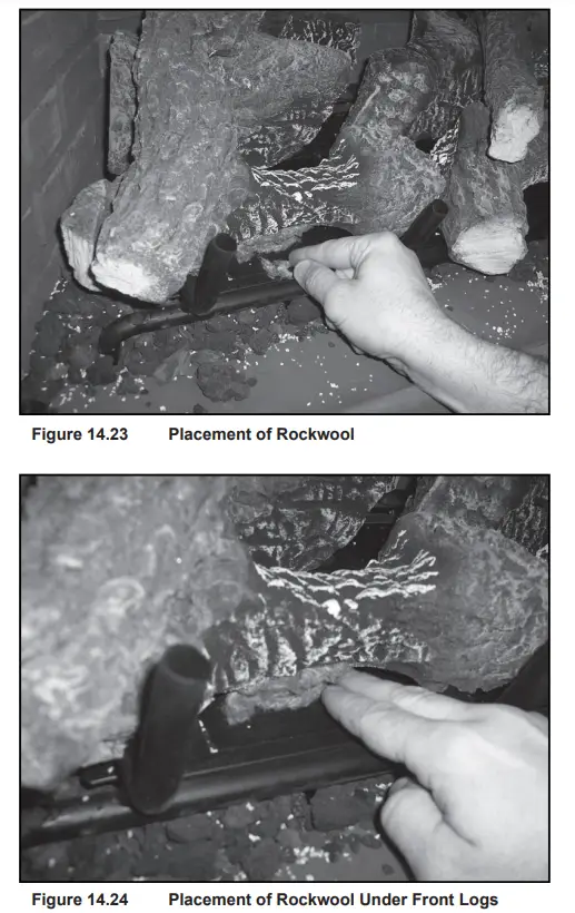 HEARTH HOME RBV4236IH Majestic 42 Reveal Traditional B-Vent Open Hearth Gas Fireplace - Firebox10