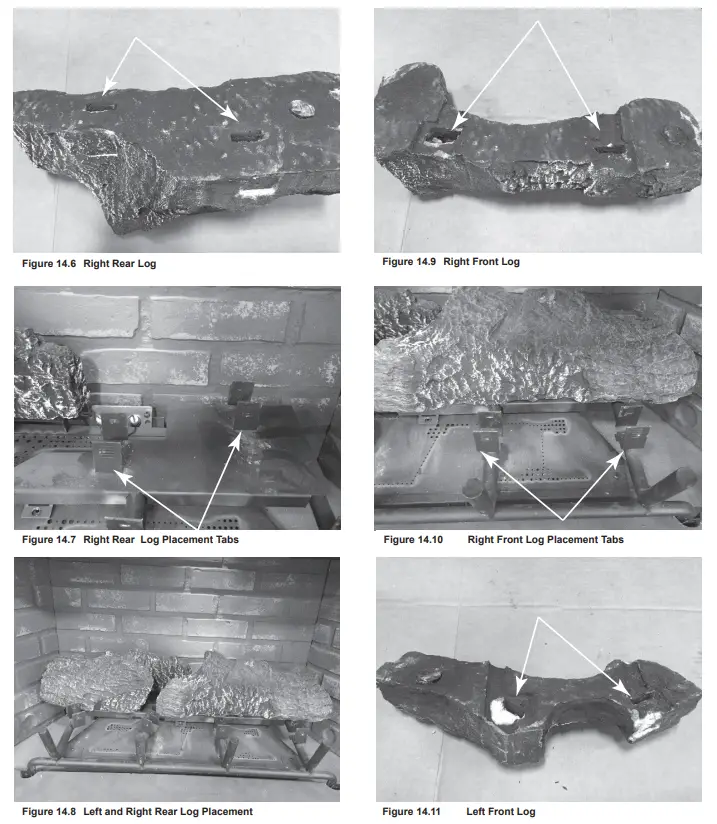HEARTH HOME RBV4236IH Majestic 42 Reveal Traditional B-Vent Open Hearth Gas Fireplace - Firebox6