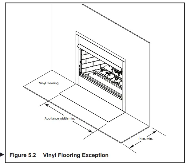 HEARTH HOME RBV4236IH Majestic 42 Reveal Traditional B-Vent Open Hearth Gas Fireplace - Fireplace 6