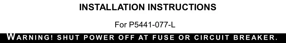 George Kovacs P5441-077-L Modern Ice Modern Chrome LED Wall Sconce Instruction Manual