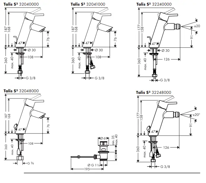 hansgrohe-32040000-TALIS-S2-Lever-Basin Mixer-fig-4