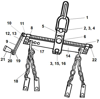 PITTSBURGH 67441 Heavy Duty Load Leveler-FIG2