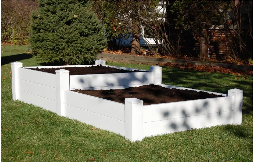 Duratrel 4 X 8 Inch Split Level Planter Bed Instruction Manual