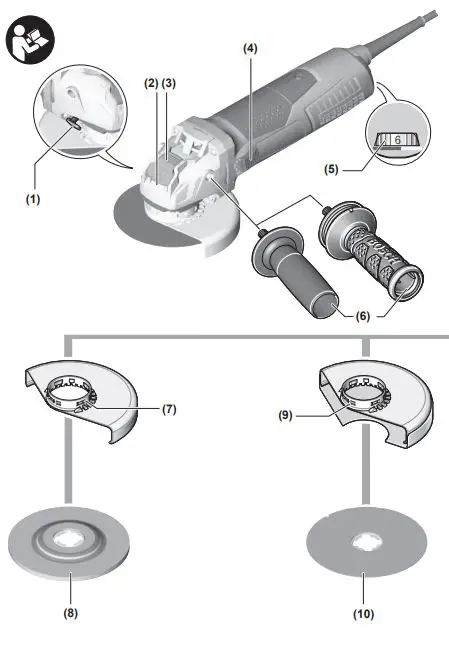 BOSCH-GWX-13-125-Angle-Grinder-fig-2