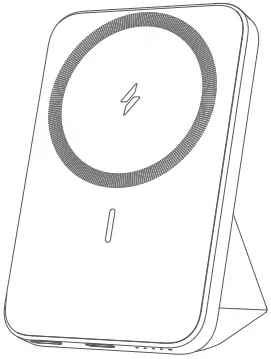 ANKER 622 Magnetic Battery MagGo Foldable Magnetic Charger A0