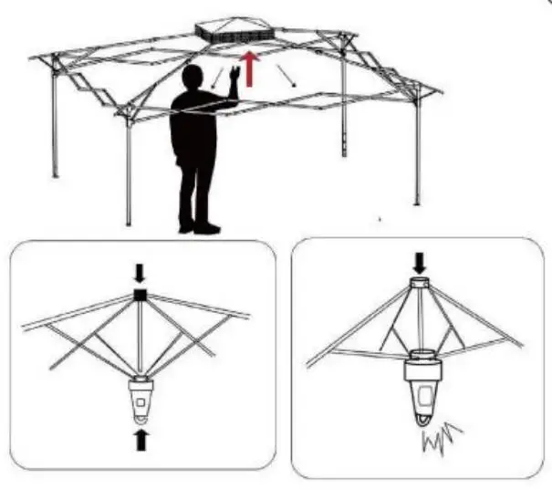 VINGLI-VB0B4D1PDS2-Outdoor-Canopy-Tent-fig 5