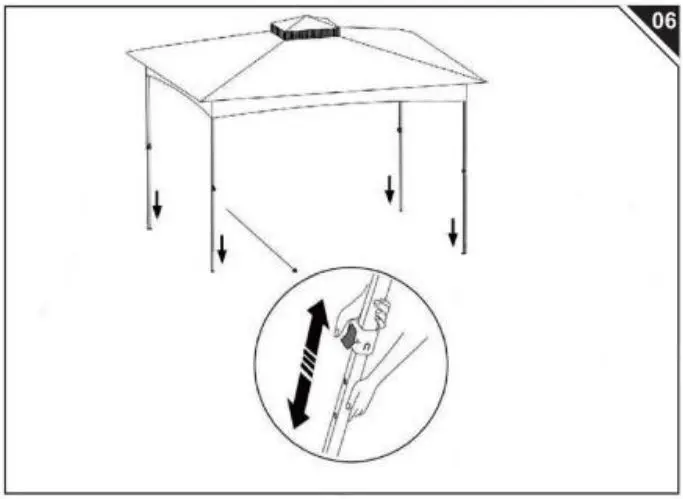 VINGLI-VB0B4D1PDS2-Outdoor-Canopy-Tent-fig 7