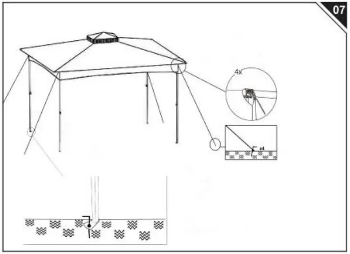 VINGLI-VB0B4D1PDS2-Outdoor-Canopy-Tent-fig 8