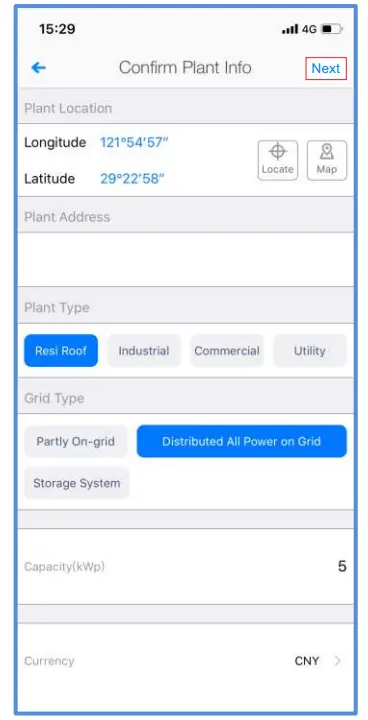 Solis SOL-DLS-LAN Data Logger LAN Stick - setting 16
