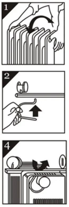 Goldair GOC147TT 7 Fin Oil Column Heater with Timer and Turbo - Components 1