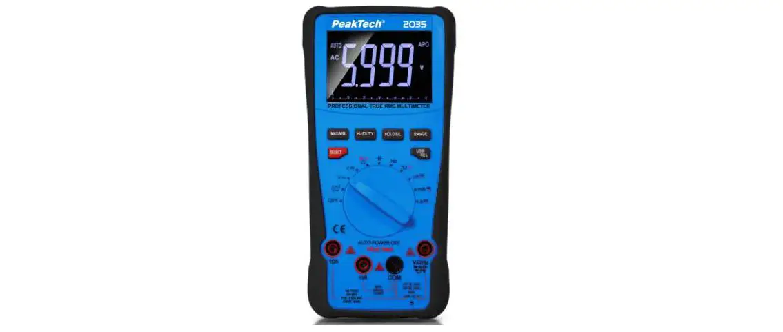 Peaktech 2035 Digital Multimeter Instruction Manual