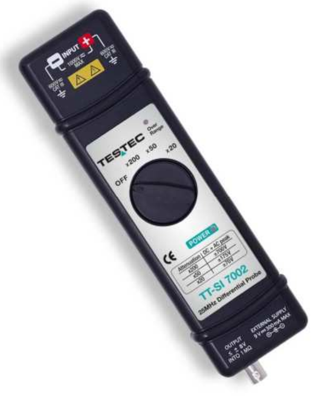 TESTEC TT-SI 7002 25MHz Active Differential Probe