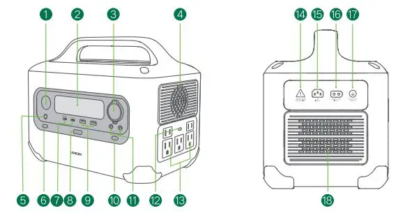 UGREEN-GS600-PowerRoam-Portable-Power-Station-FIG-1