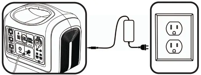 Voltero PS12 1000Wh 1200W Portable Power Station - Direction of Use 1