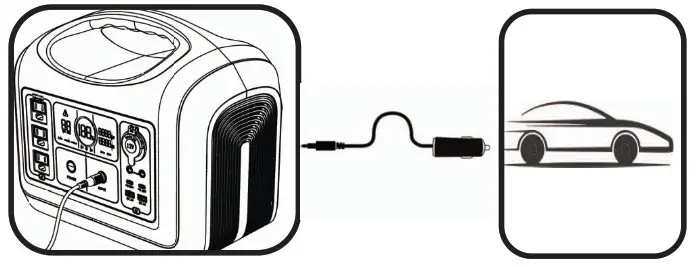 Voltero PS12 1000Wh 1200W Portable Power Station - Direction of Use 2