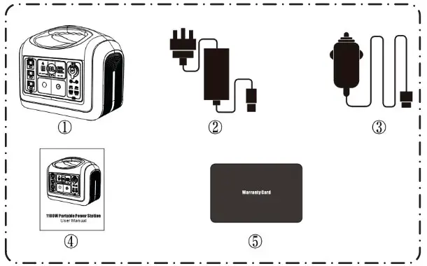 Voltero PS12 1000Wh 1200W Portable Power Station - Product List
