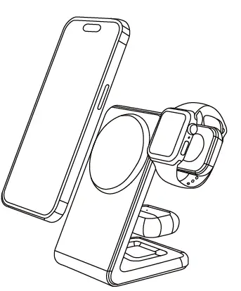 YiFeng-M7-3-In-1-Magnetic-Wireless-Charging-1