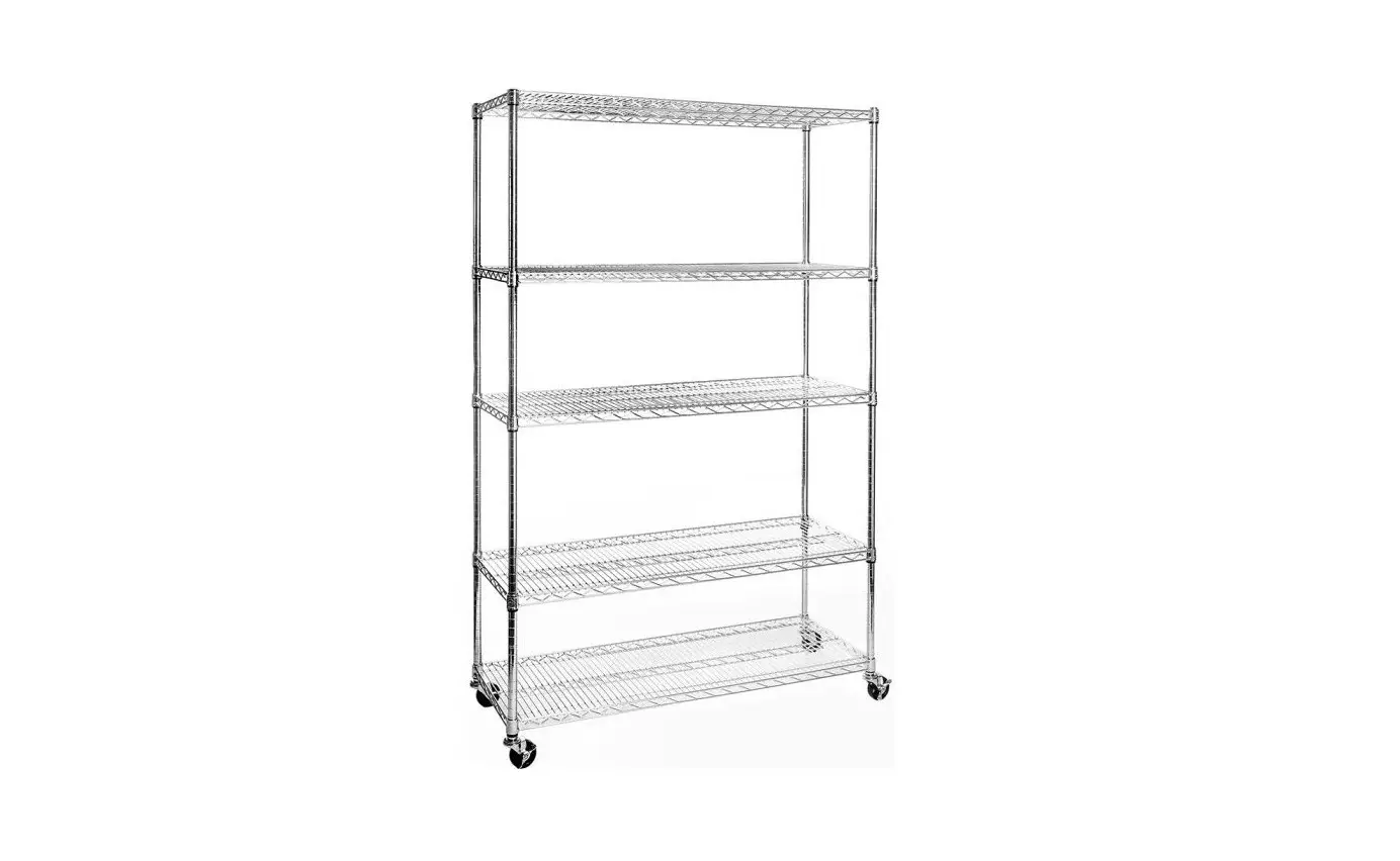 Seville Classics Web562 Commmercial-grade 5-tier Nsf Steel Wire Shelving Instruction Manual