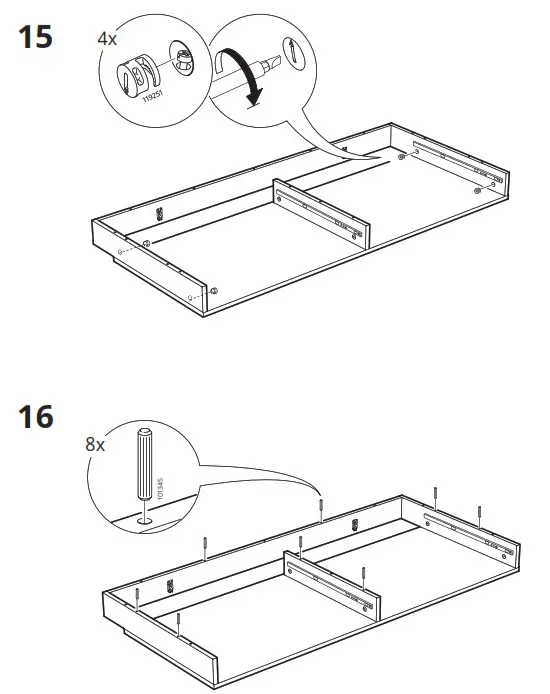 IKEA AA 2241985 3 2 ALEX Desk White  - fig 11