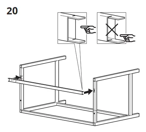 IKEA AA 2241985 3 2 ALEX Desk White  - fig 16