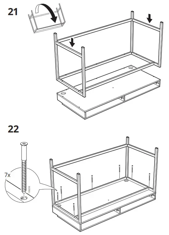 IKEA AA 2241985 3 2 ALEX Desk White  - fig 18