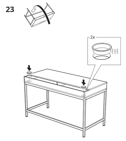 IKEA AA 2241985 3 2 ALEX Desk White  - fig 19