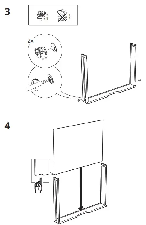 IKEA AA 2241985 3 2 ALEX Desk White  - fig 4