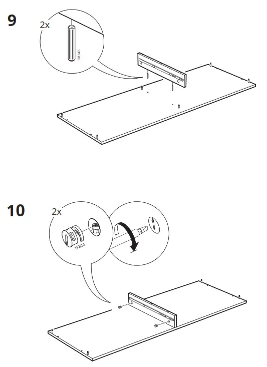 IKEA AA 2241985 3 2 ALEX Desk White  - fig 7
