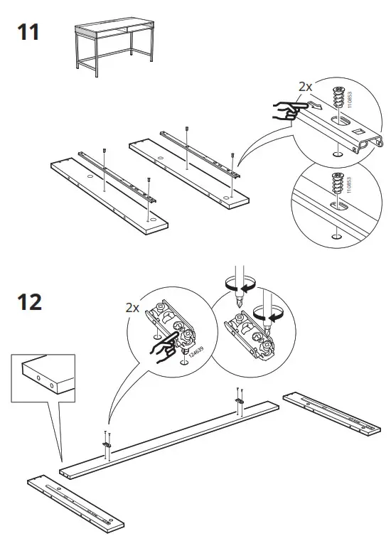 IKEA AA 2241985 3 2 ALEX Desk White  - fig 8